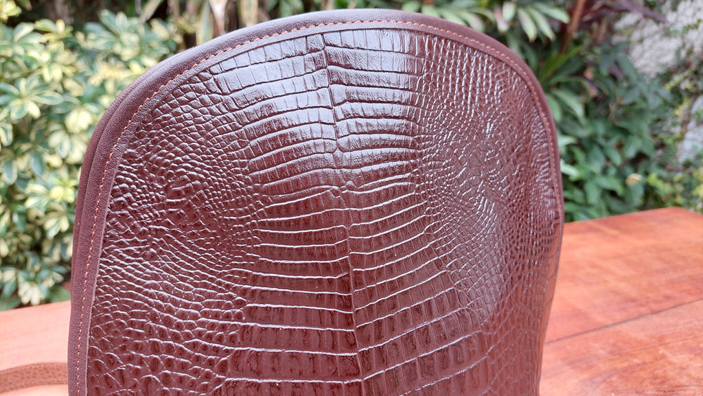 Mochila de Cuero Vacuno Khevi - Chocolate