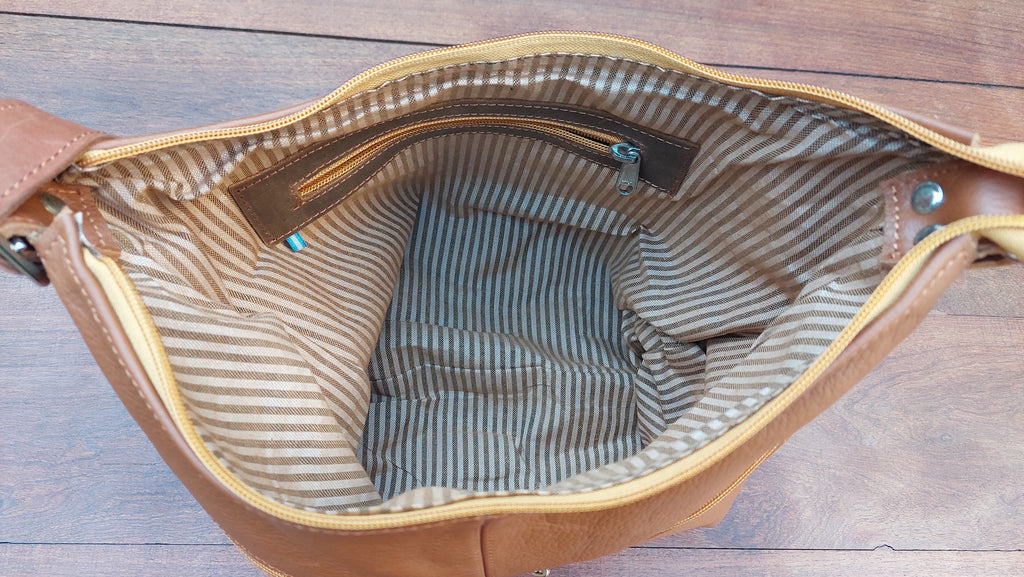 Cartera de Cuero Vacuno Tafí - Suela