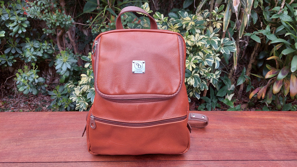 Mochila de Cuero Vacuno Chañar - Suela