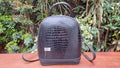 Mochila de Cuero Vacuno Caldén - Negro
