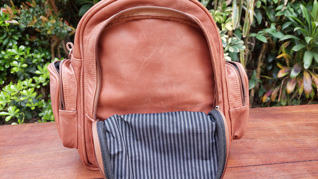 Mochila de Cuero Vacuno Monserrat - Suela