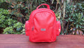 Mochila de Cuero Vacuno Monserrat - Rojo