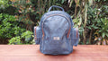 Mochila de Cuero Vacuno Monserrat - Azul