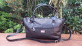Cartera de Cuero Vacuno Tbilisi - Negro